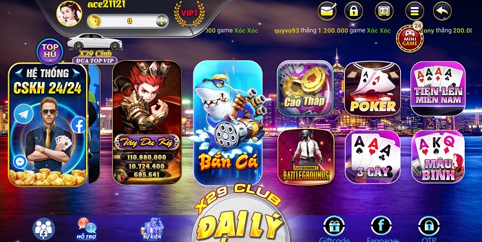 Source Code Game Bài Đổi Thưởng X29 Full Đầy Đủ Chức Năng