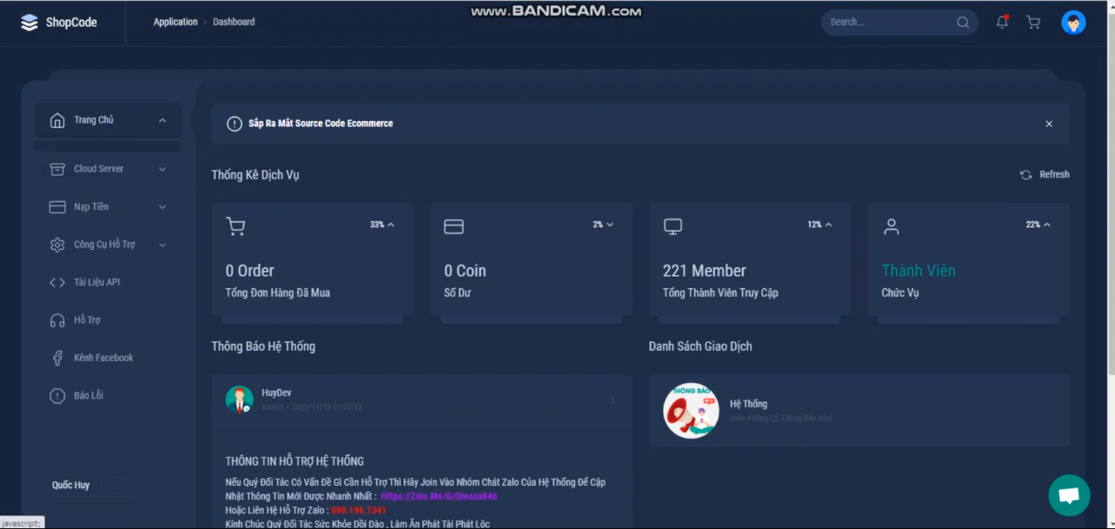 Share Mã Nguồn Bán Mã Nguồn, Tạo Shop, Thuê OTP Cực Ngon