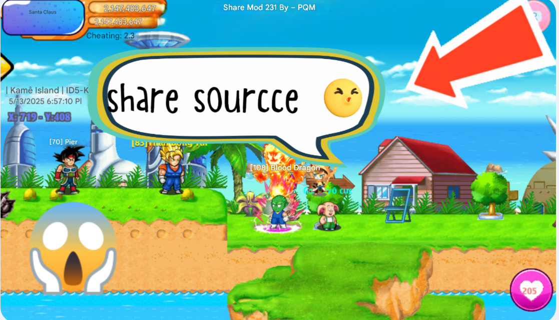 Soucre Code Game Ngọc Rồng Blue